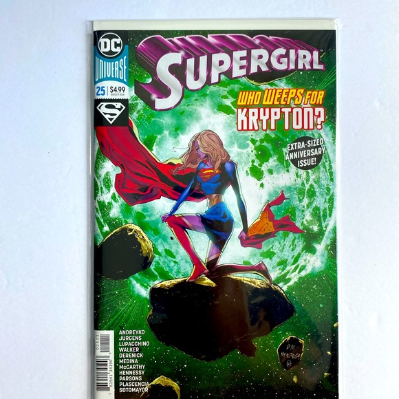 Comic books for sale - THE MAN OF STEEL ISSUES 1-6 + SUPERGIRL 25 ANNUAL ISSUE - Picture 2 of 2